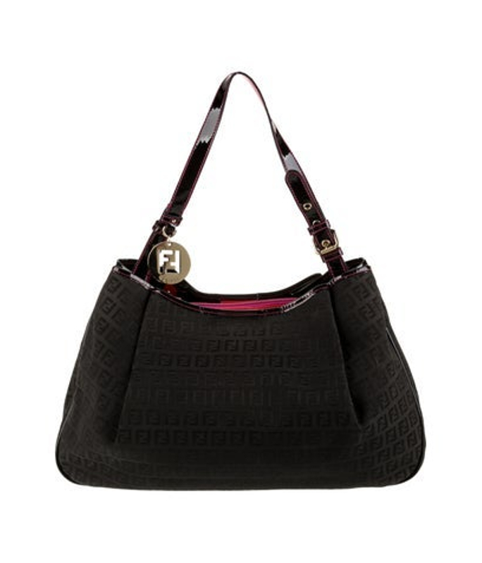 Fendi Zucchino Ff Hobo Vintage