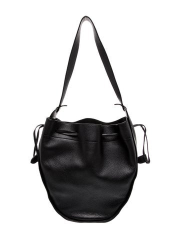 The Row Leather Bucket Bag