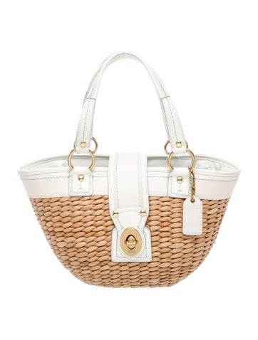 Coach Straw Tote