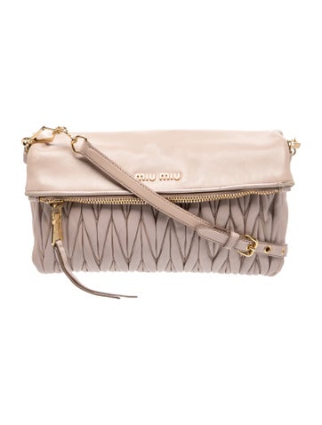 Miu Miu Leather Crossbody Bag