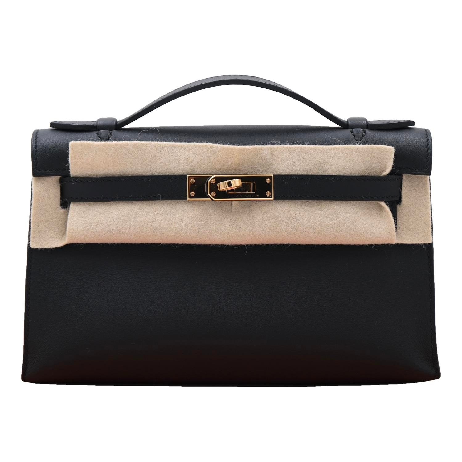 Kelly Clutch leather clutch bag