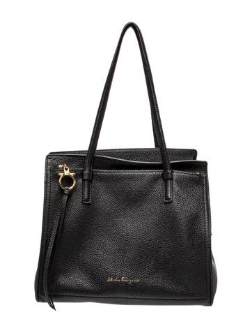 Leather Top Handle Bag