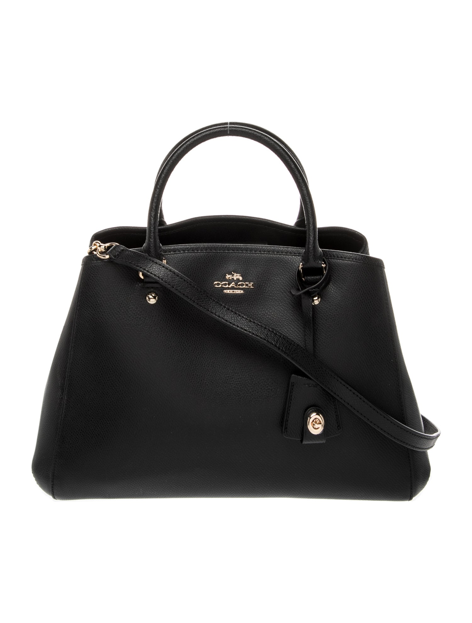 Leather Top Handle Bag