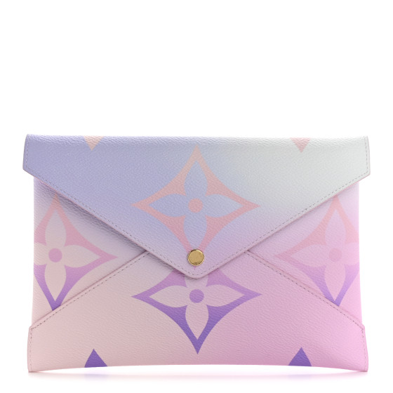 Louis Vuitton Monogram Giant Spring in the City Kirigami Pochette Set Sunrise Pastel Midnight Fuchsia Sunset Kaki
