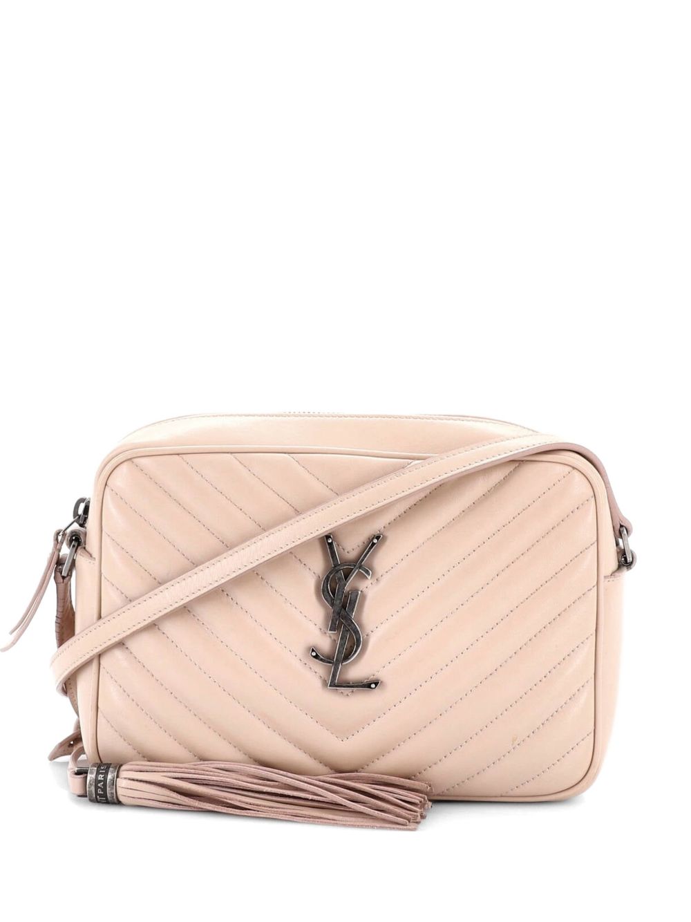 Lou Camera Bag Matelasse Chevron Leather Small crossbody bag