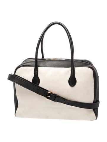 Balmain Canvas Shoulder Bag Vintage