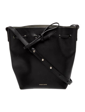 Mansur Gavriel Leather Bucket Bag