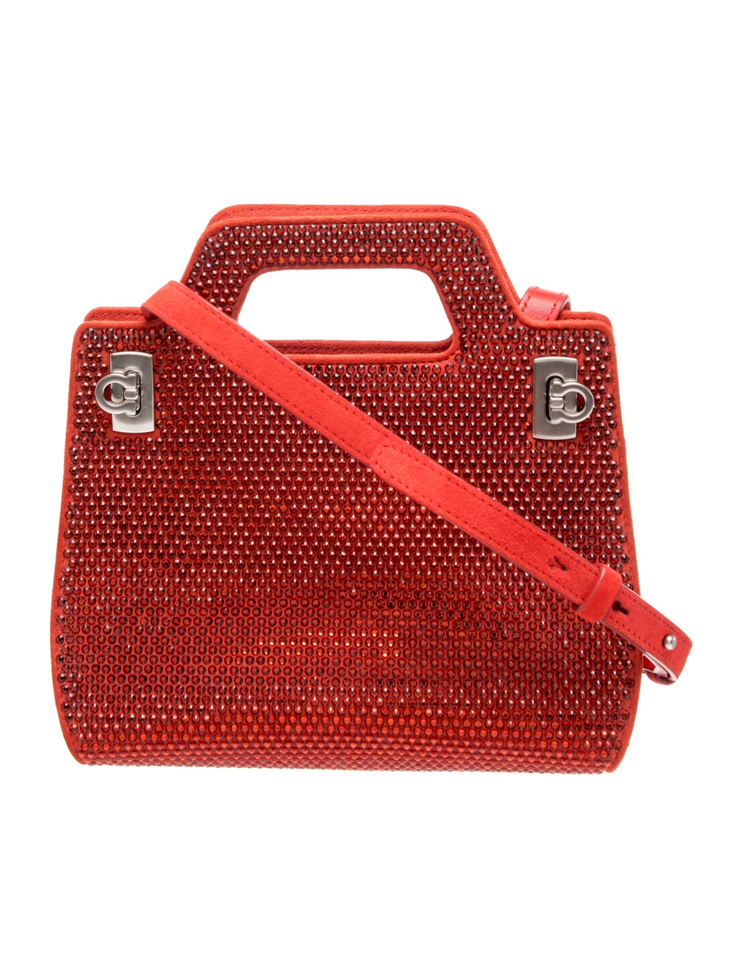 Sequins Top Handle Bag