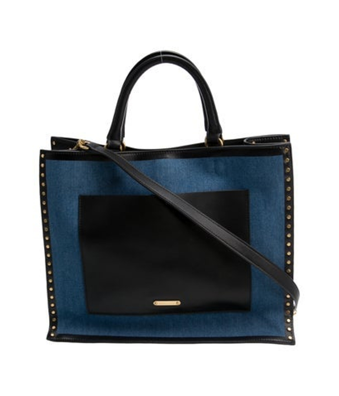 Rebecca Minkoff Minkoff Canvas Top Handle Bag