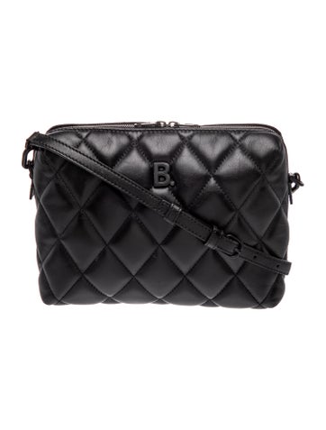 Quilted Quilted Leather B Camera Bag