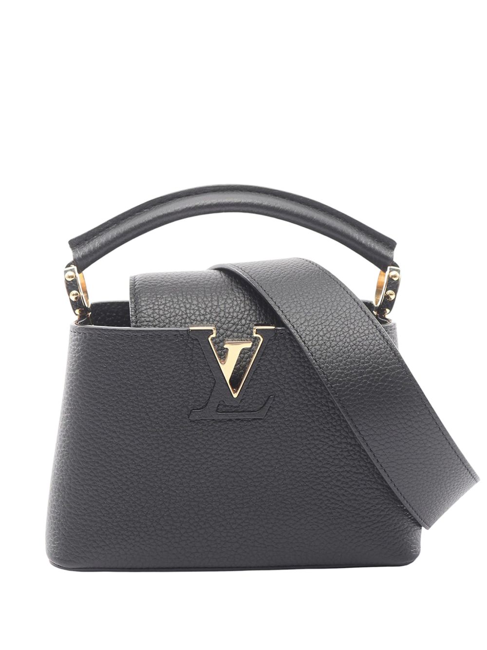 2021-2026 Taurillon Mini Capucines satchel