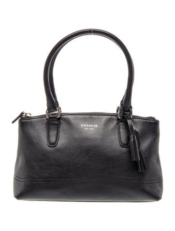 Leather Top Handle Bag