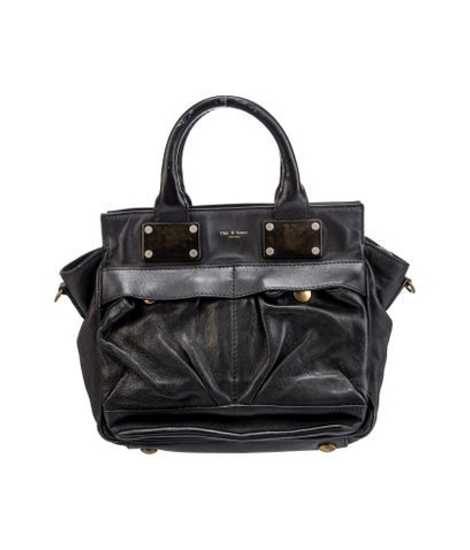 Rag & Bone Bone Leather Top Handle Bag