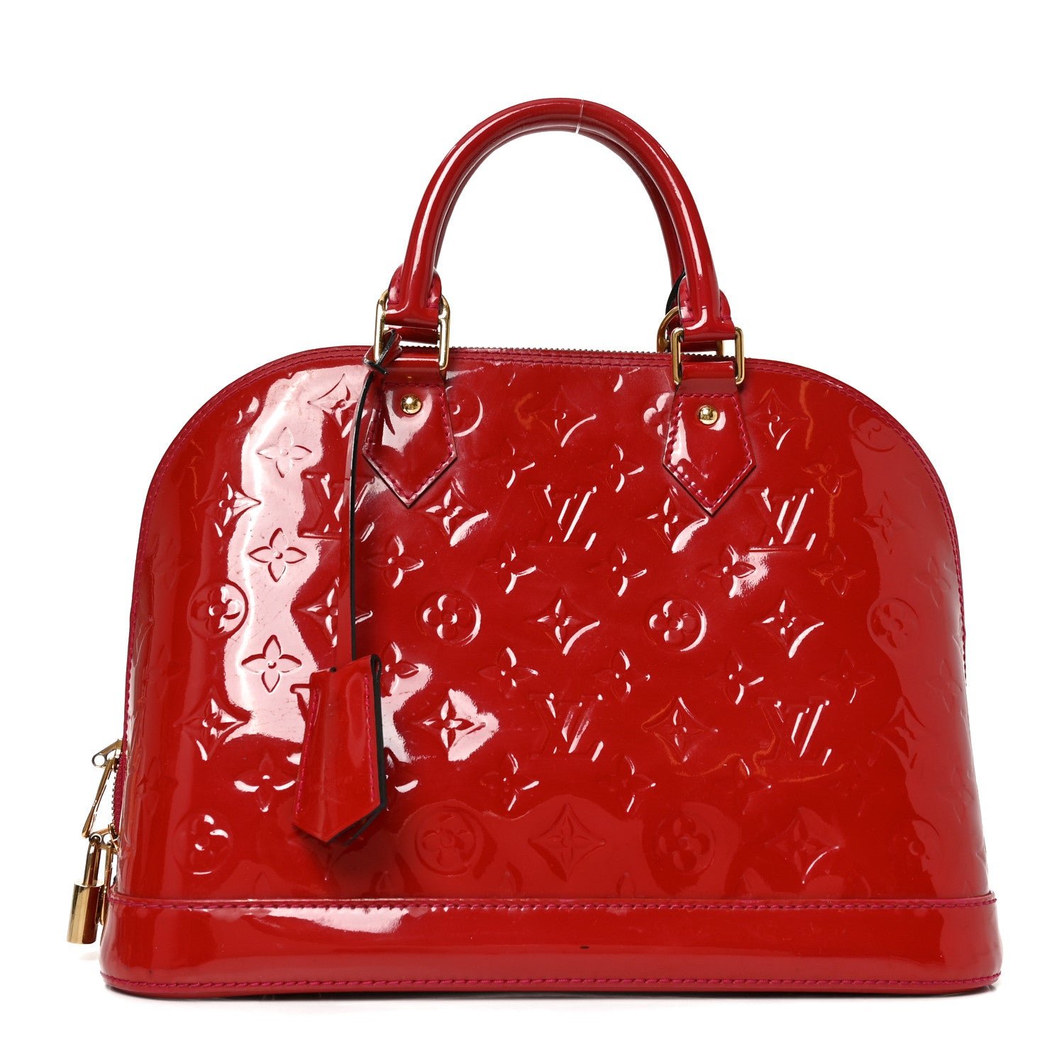Louis Vuitton Vernis Alma PM Rose Indien
