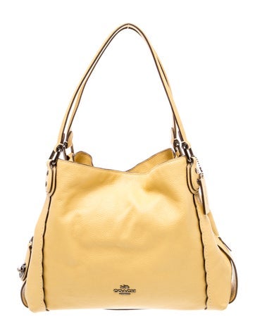 Leather Top Handle Bag