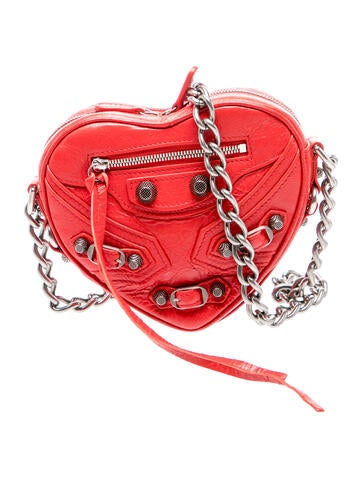 Leather Le Cagole Heart Mini 2023