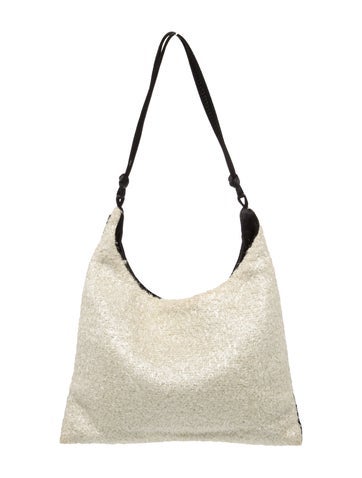 Prada Tweed Shoulder Bag
