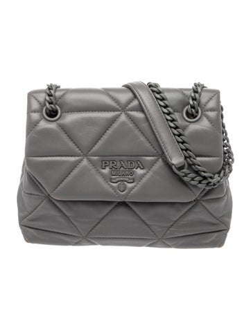 Prada Quilted Spectrum Flap Bag Small
