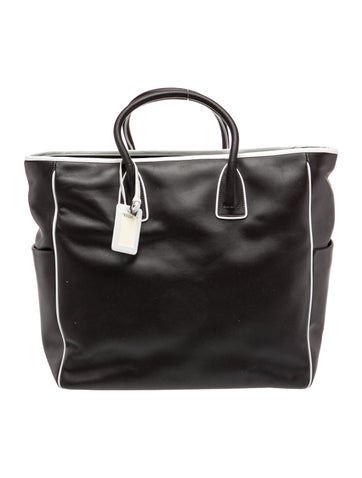 Leather Top Handle Bag