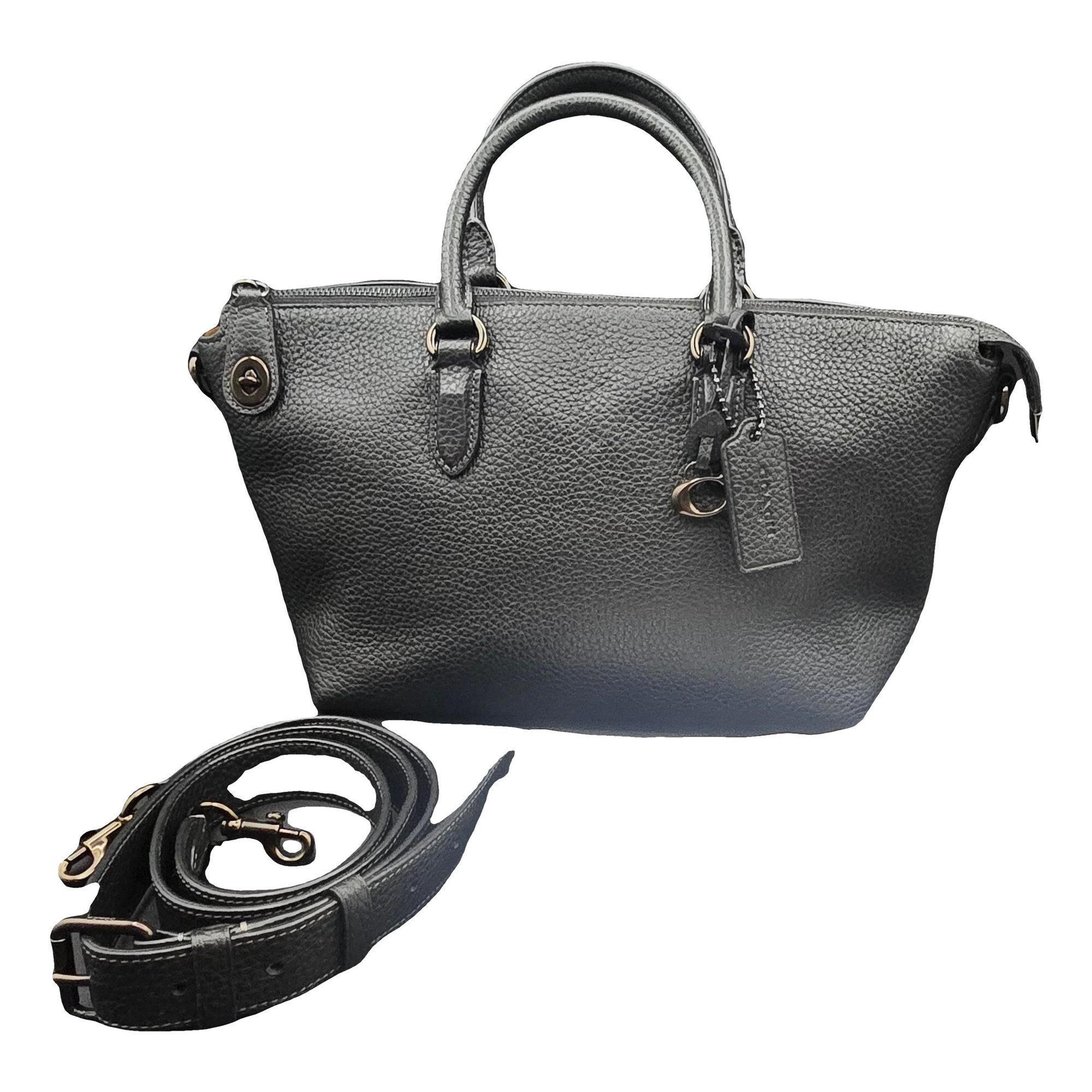 Leather satchel