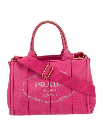 Prada Canvas Grommet Canapa