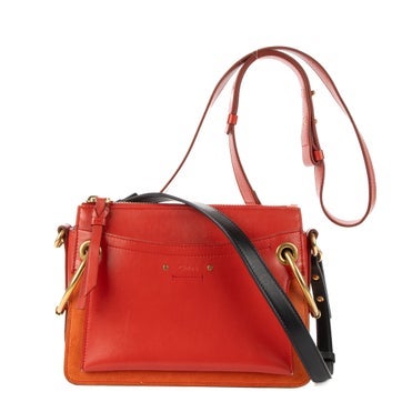 Chloe Leather Small Roy Crossbody