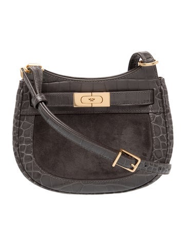 Tory Burch Embossed Leather Shoulder Bag