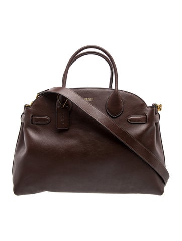 Leather COACH Soft Empire Carryall 48