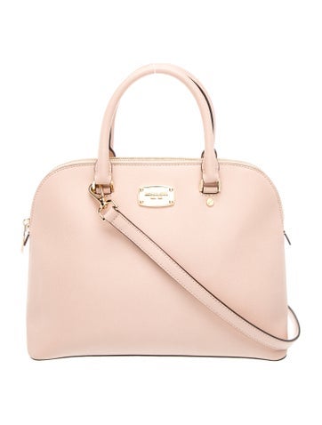 Leather Top Handle Bag