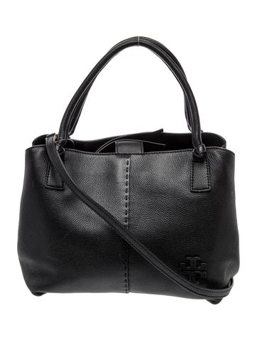 Leather Top Handle Bag