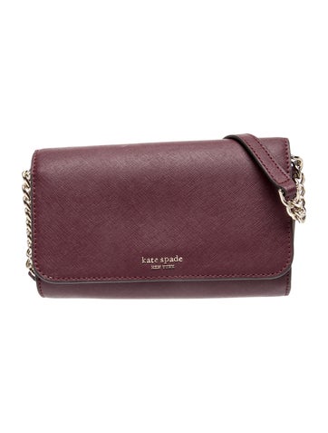 Saffiano Leather Clutch