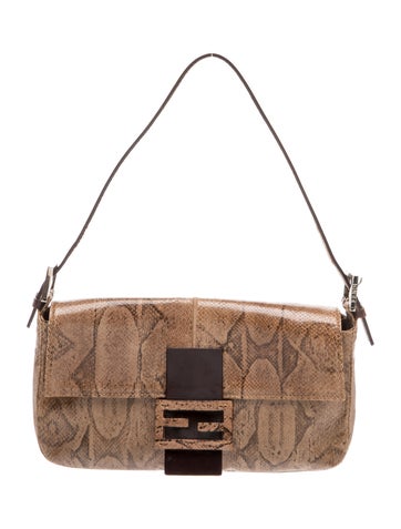 Fendi Python Baguette Vintage