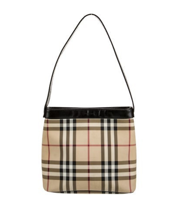 Burberry Nova Check Top Handle Bag
