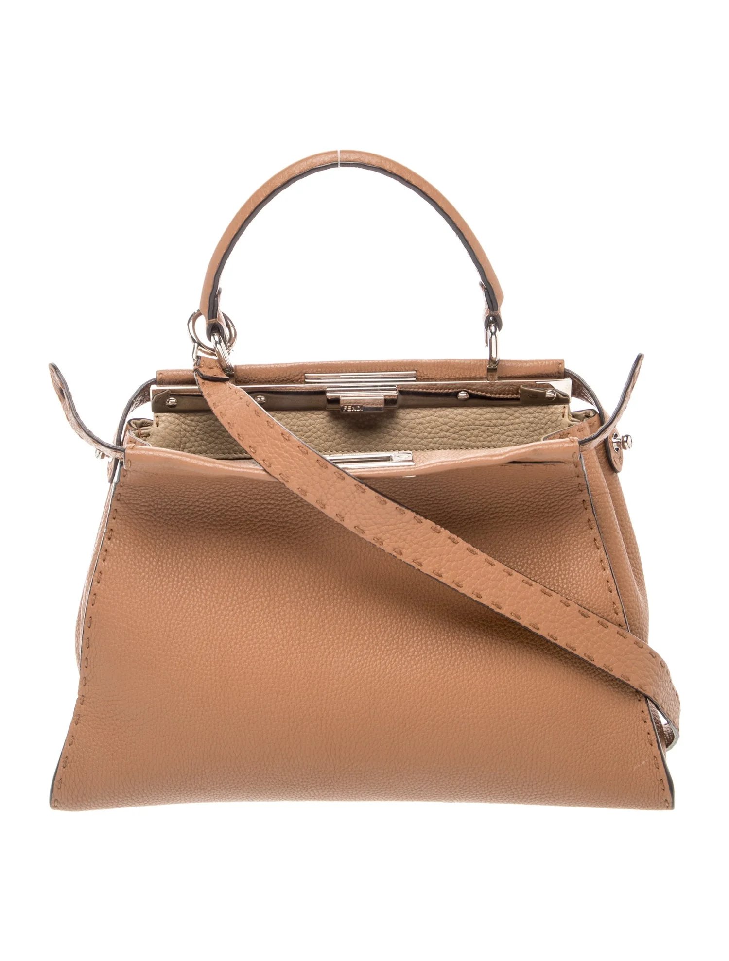 Leather Peekaboo Medium