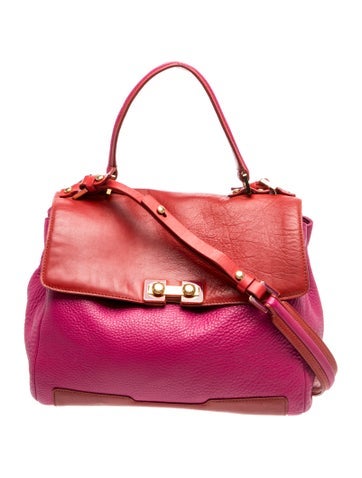 Leather Top Handle Bag