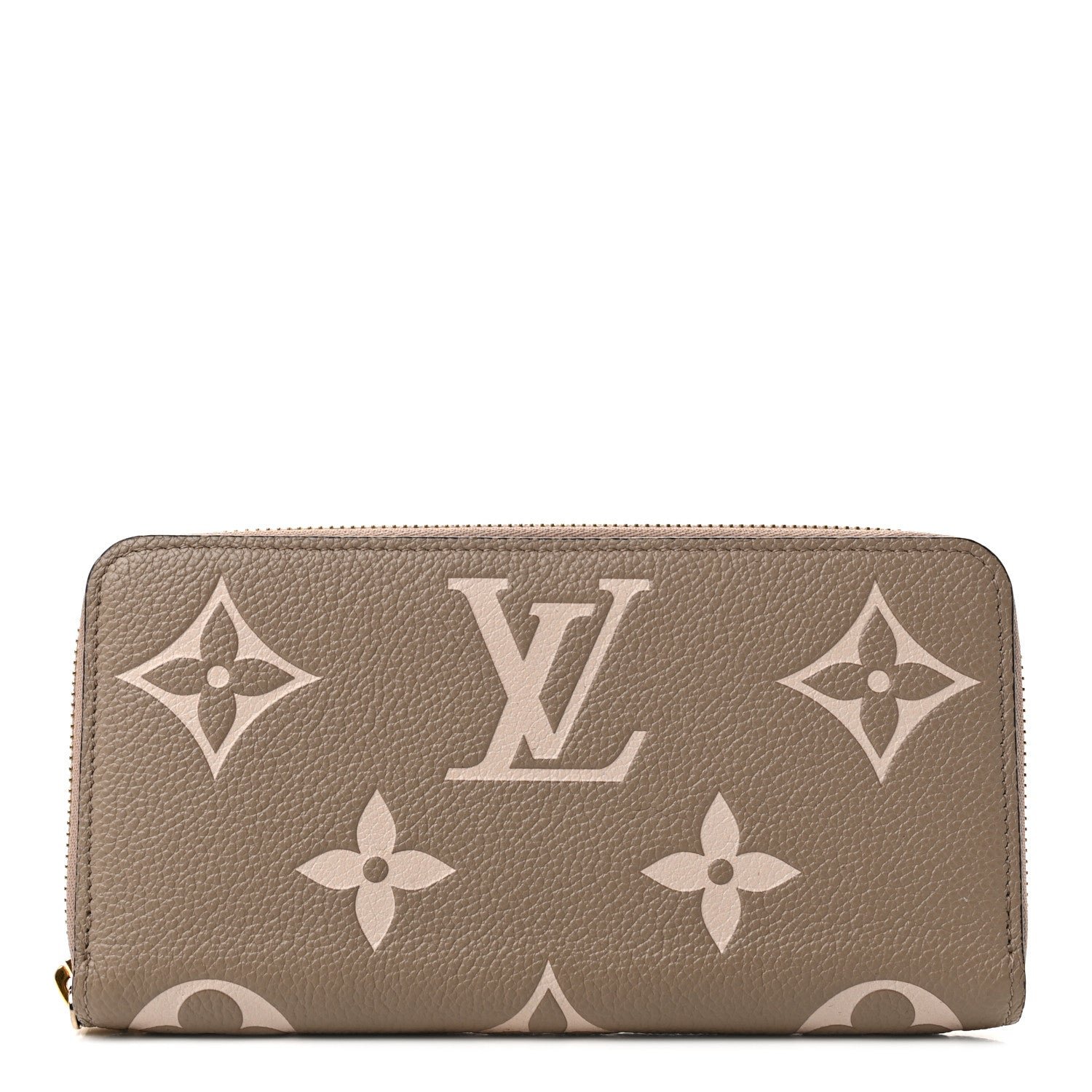 Louis Vuitton Empreinte Monogram Giant Zippy Wallet Tourterelle Creme
