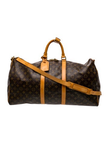 LV Monogram Keepall Bandouliere 55
