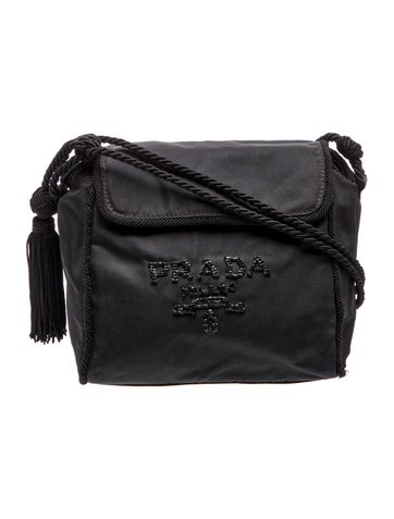 Tessuto Nylon Messenger Bag