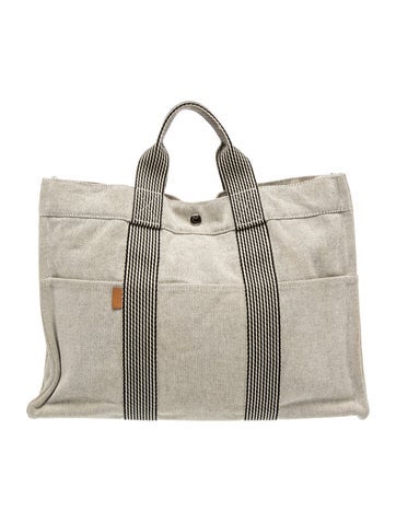 Hermes Toile Fourre Tout MM