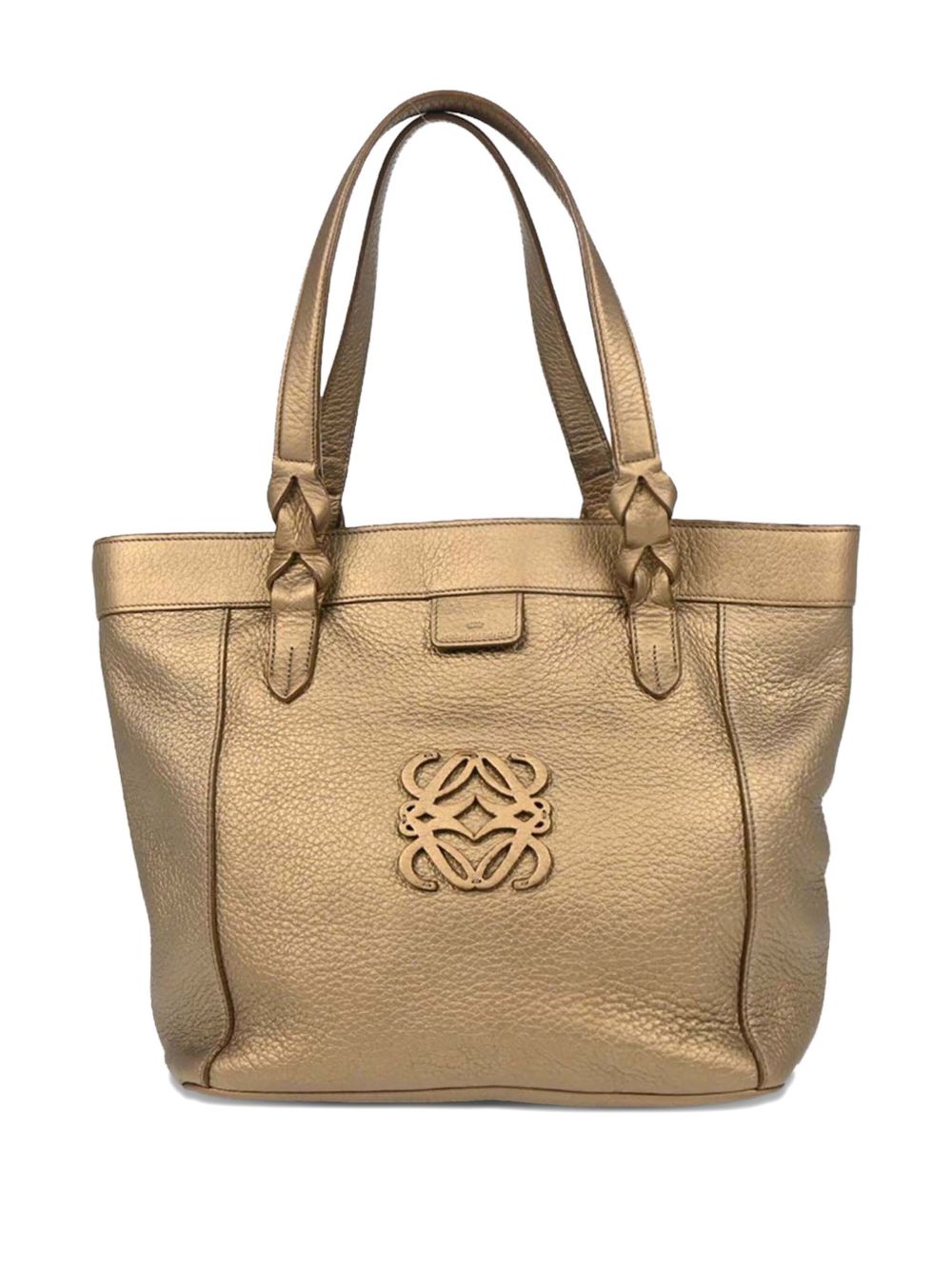 2010s leather tote bag