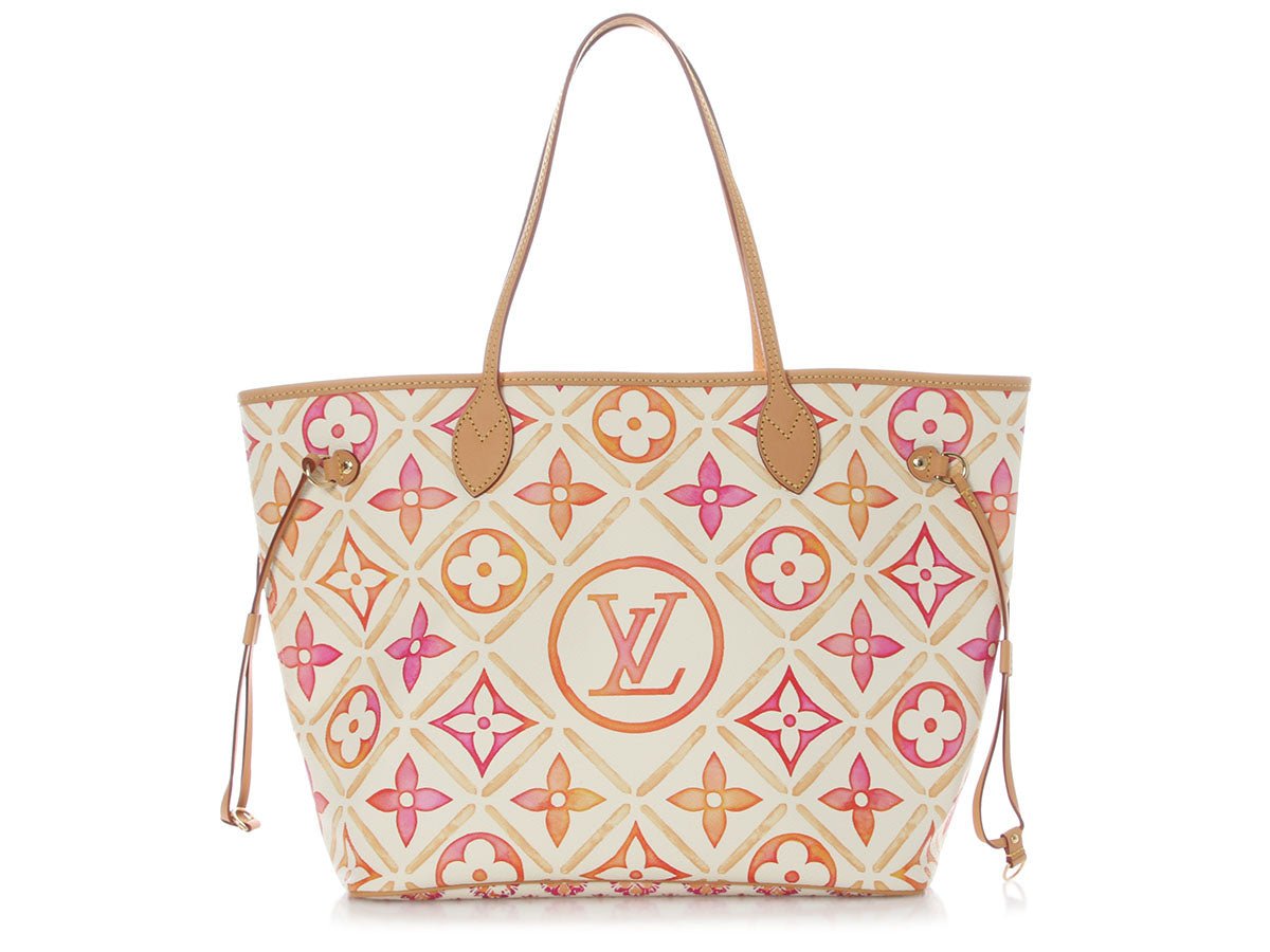 Louis Vuitton Coral Lagoon Tiles By The Pool 2.0 Neverfull MM