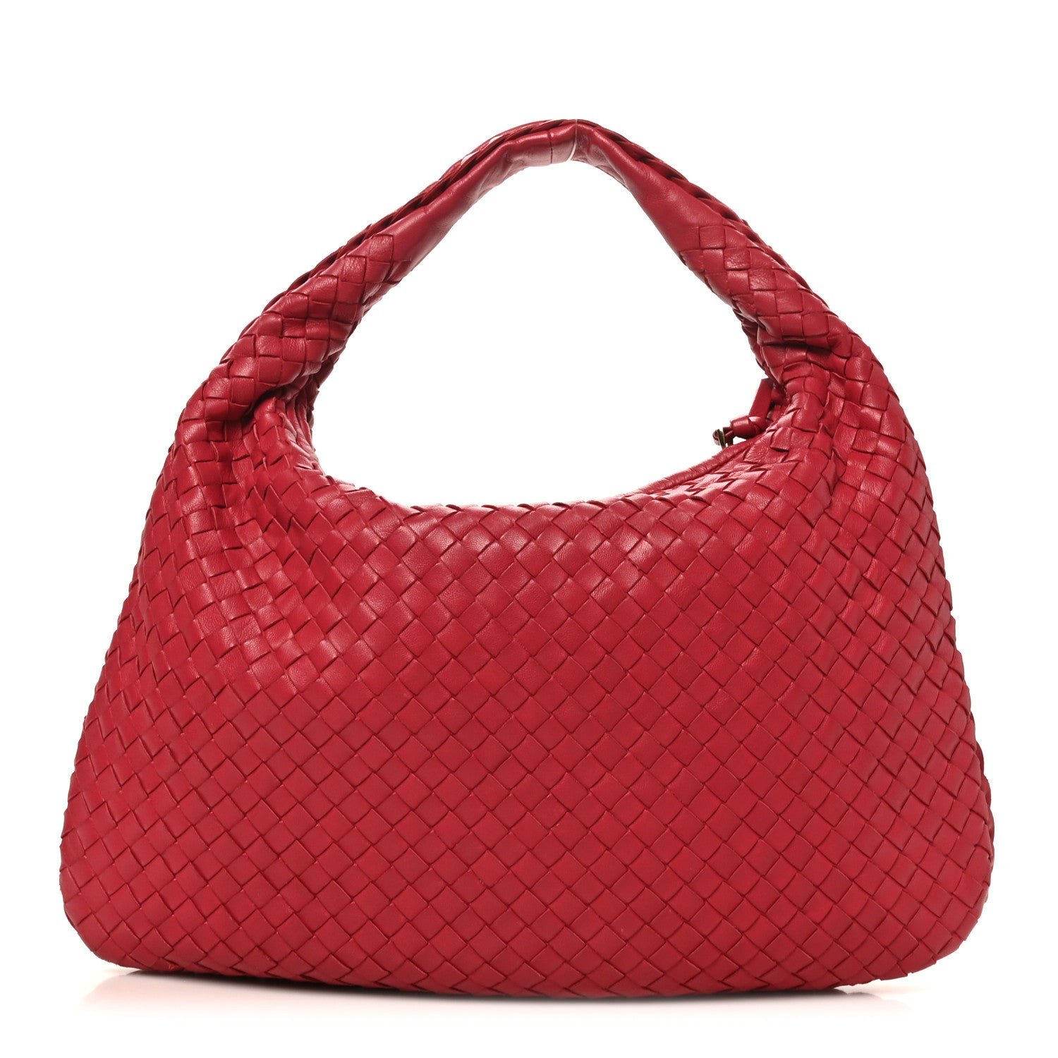 Bottega Veneta Nappa Intrecciato Small Veneta Hobo Cassis