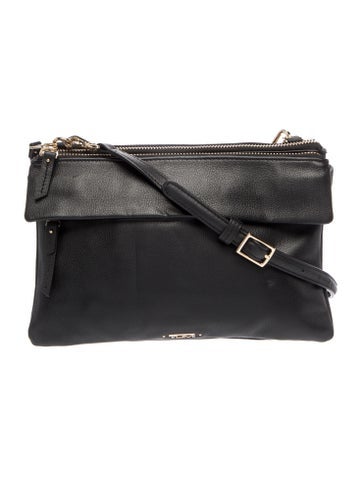 Tumi Leather Crossbody Bag