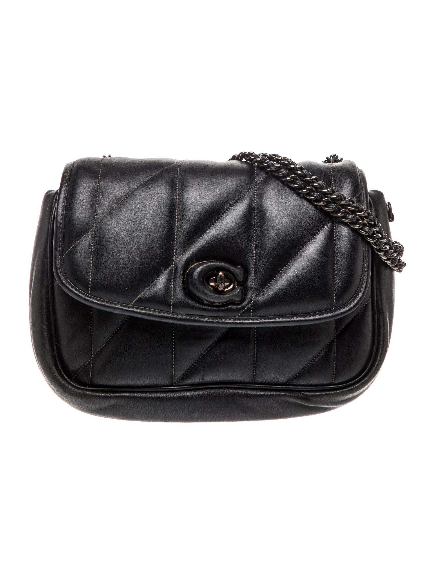 Coach Leather Shoulder Bag