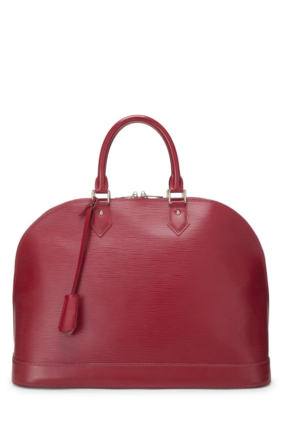 Louis Vuitton Rouge Epi Alma GM