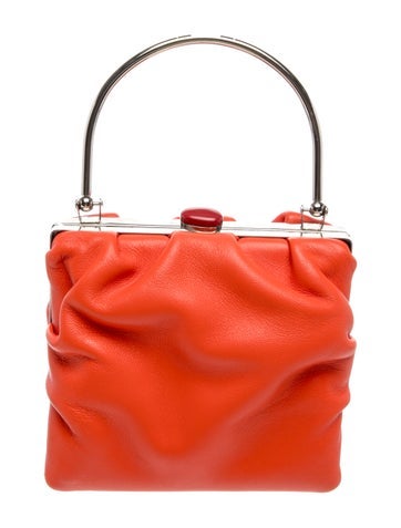 Leather Top Handle Bag