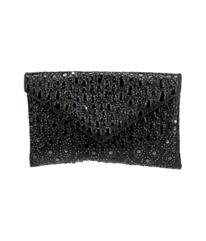 Alaia Leather Clutch
