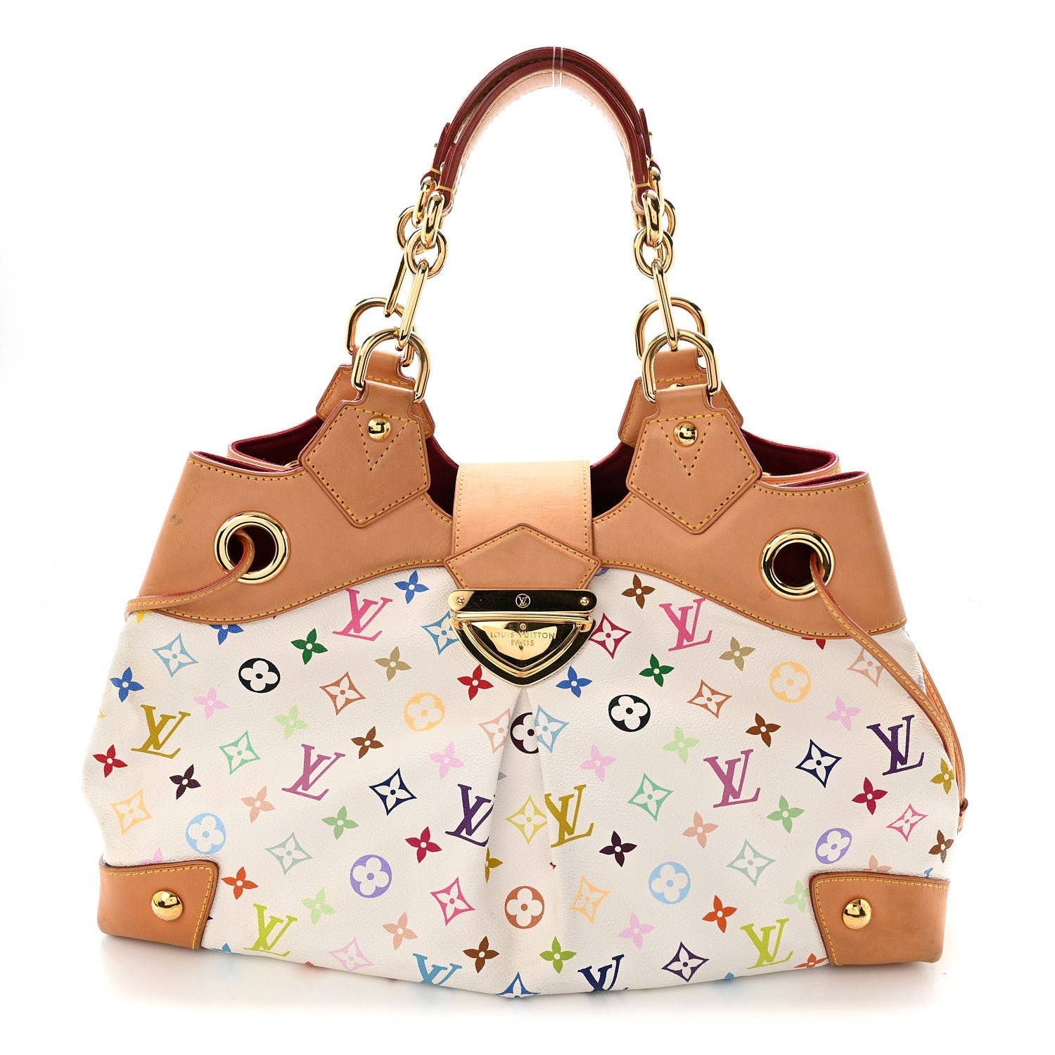Louis Vuitton Monogram Multicolor Ursula White