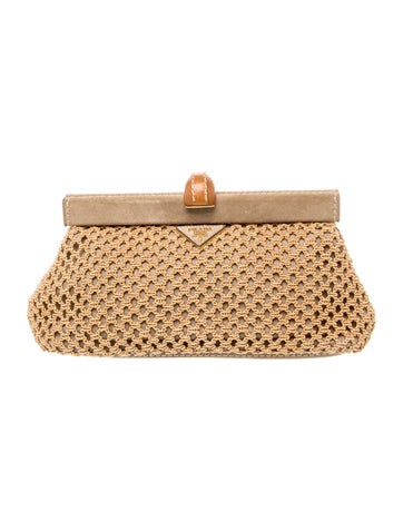 Raffia Grass Evening Bag