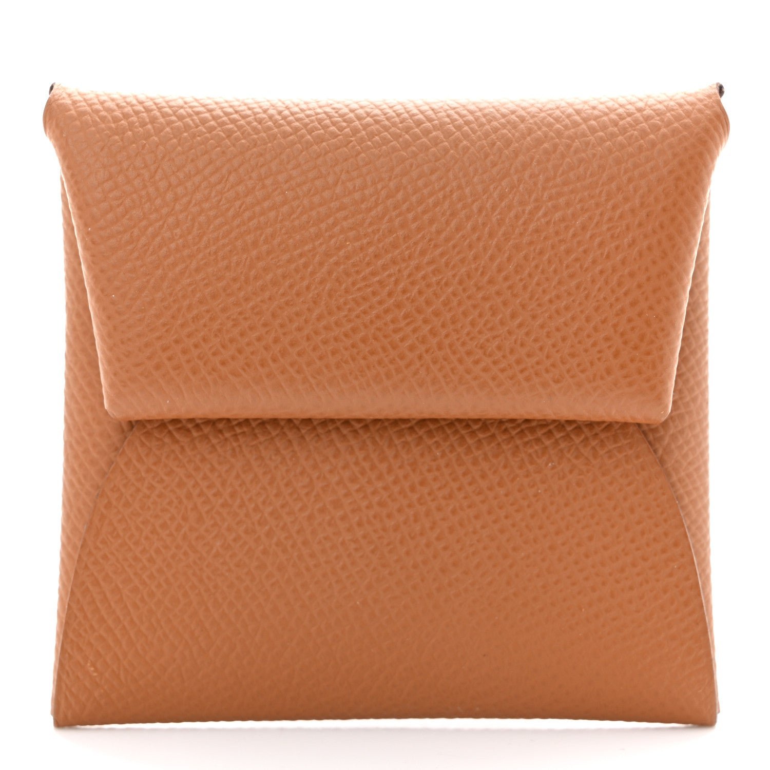 Hermes Epsom Bastia Verso Coin Purse Gold Vert Fizz